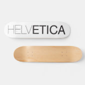 Helvetica Skateboard (Horizontal)