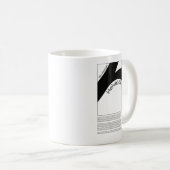 Helvetica Typography | Demo Design  Kaffeetasse (VorderseiteRechts)