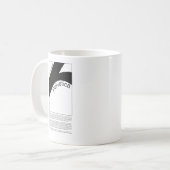 Helvetica Typography | Demo Design  Kaffeetasse (Vorderseite Links)