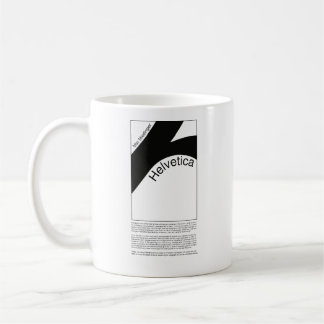 Helvetica Typography | Demo Design Kaffeetasse
