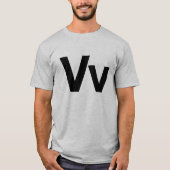 Helvetica Vv T-Shirt (Vorderseite)