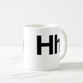 HelveticaHh Kaffeetasse (VorderseiteRechts)