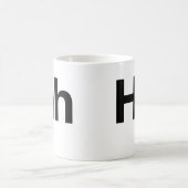 HelveticaHh Kaffeetasse (Mittel)