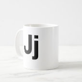 HelveticaJj Kaffeetasse (Vorderseite Links)