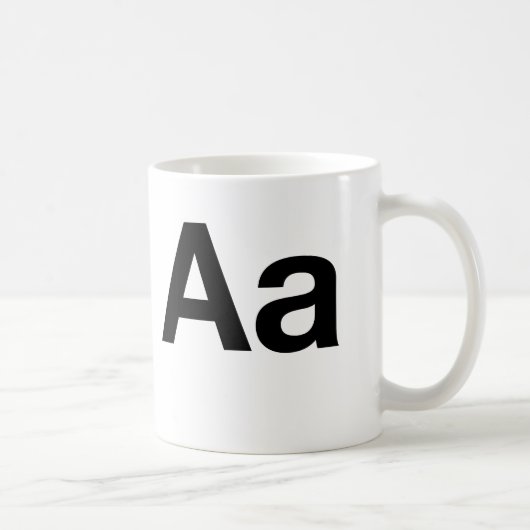HelveticaOm Kaffeetasse (Rechts)
