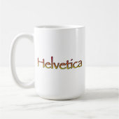 Helveticapapyrus Kaffeetasse (Links)