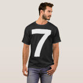 Helveticasieben für Dunkelheiten T-Shirt (Vorne ganz)