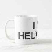 HELVETICATasse I "<3" Kaffeetasse (Links)