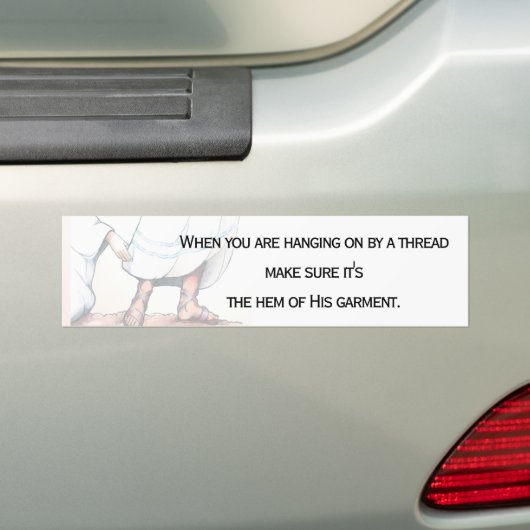Hem von Seinem Gewand Autoaufkleber (Auf Auto)