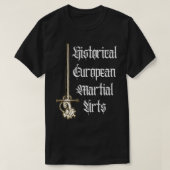 HEMA Carranza Sword Historischer europäischer Kamp T-Shirt (Design vorne)
