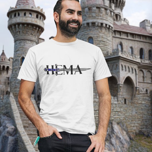 HEMA Historisches Schwert europäischer Kampfkunst T-Shirt