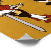 HEMA-Zäune kurz gefasst Poster (Ecke)