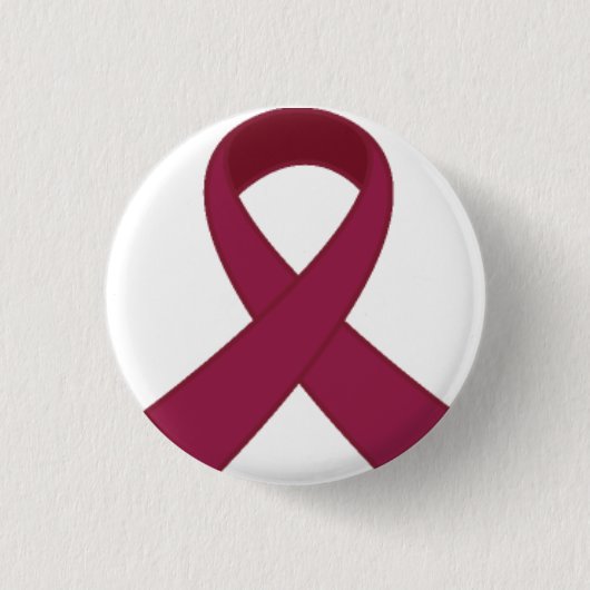 Hemangioma-Bewusstseins-Knopf Button (Vorderseite)