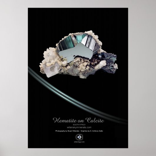 HEMATITE CALCITE POSTER (Vorne)