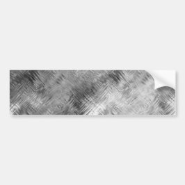 Hematite Gray Scribbled Texture Autoaufkleber