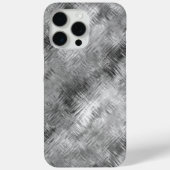 Hematite Gray Scribbled Texture Case-Mate iPhone Hülle (Rückseite)