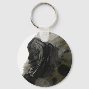 Hematite Iron Rose Schlüsselanhänger