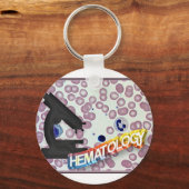 HEMATOLOGIE - Medizintechnik - Labor Schlüsselanhänger (Vorderseite)