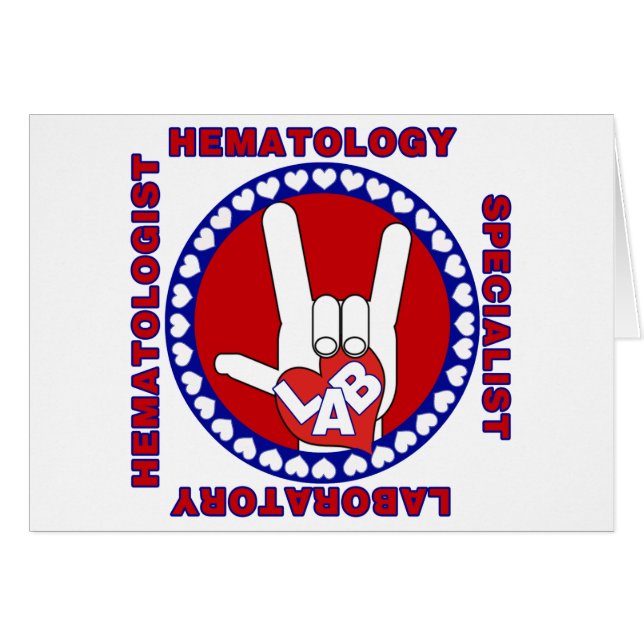HEMATOLOGISTISCHE HEMATOLOGIE LABRADOR SPECIALIST  (Vorderseite (Horizontal))