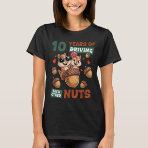 Hemd 10. Hochzeitstag 10 Paar T-Shirt