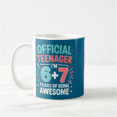 Hemd 13. Geburtstag 13 Alt 6 Kaffeetasse (Links)