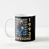 Hemd 33. Geburtstag Bär Februar 1993 Kaffeetasse (Links)