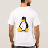 Hemd Android & Tux T-Shirt (Rückseite)