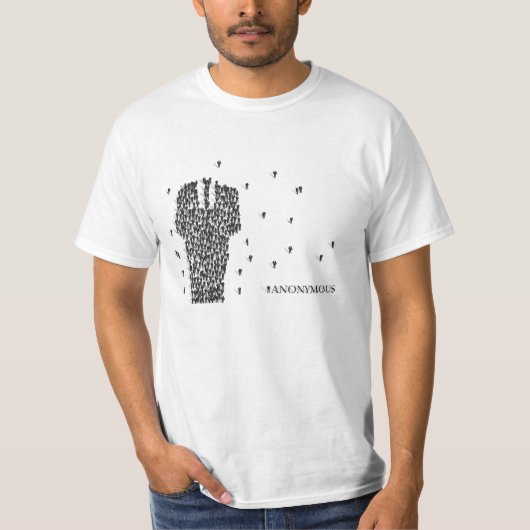 Hemd anonymous T-Shirt (Vorderseite)