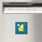 Hemd Birne Druck Es Frucht Humor Magnet (In Situ (Geschirrspüler))