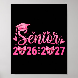 Hemd Coquette Rosa Schleife Senior 2027 Poster