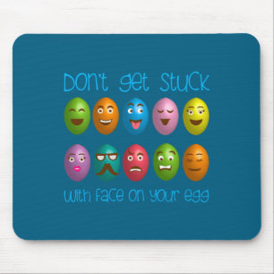 Hemd Don Bleibt im Gesicht stecken Ei Mousepad