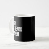 Hemd Ehemann Entschuldigung Bart Gebunden Ehe Kaffeetasse (Vorderseite Links)