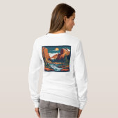 Hemd für Frauen T-Shirt (Schwarz voll)