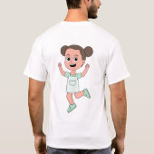 Hemd für Herrenmode T-Shirt (Rückseite)