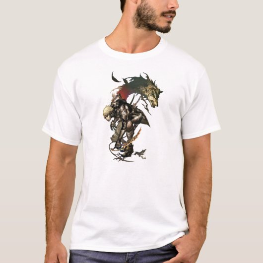 Hemd Lineage 2 Dagger Dark Elf T-Shirt (Vorderseite)