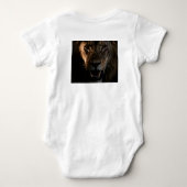 Hemd mit einem Löwen Baby Strampler (Rückseite)