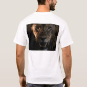 Hemd mit einem Löwen T-Shirt (Rückseite)