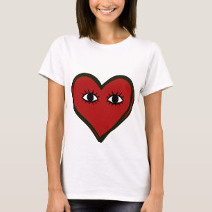 Hemd mit Herz T-Shirt