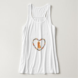 Hemd mit phantastischem Hundedruck Tank Top