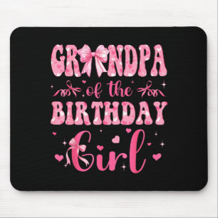 Hemd Opa Geburtstag passend Rosa Kokette Mousepad