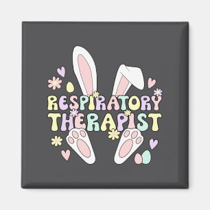 Hemd Ostern Hase Atmungstherapeut Ostern Magnet