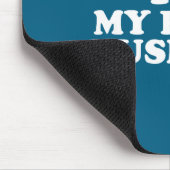 Hemd Pilot Ehemann Mousepad (Ecke)