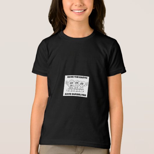 Hemd - Rett der Erde Tri-Blend Shirt (Vorderseite)