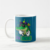Hemd Six Seven Alligator 6 7 Kaffeetasse (Links)