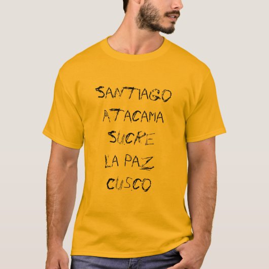 HEMD SOUTH T-Shirt (Vorderseite)