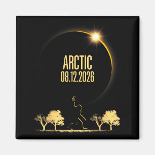 Hemd Totale Sonnenfinsternis Bigfoot 08 Magnet