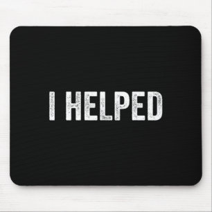 Hemd Wachsender Kleiner Mensch Half Passend Mousepad