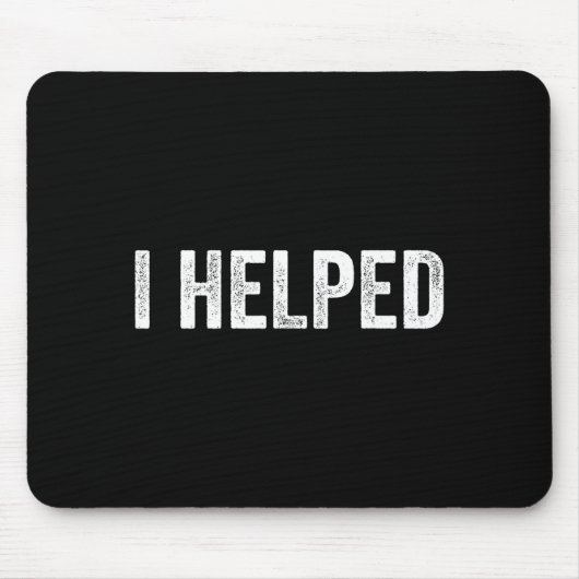 Hemd Wachsender Kleiner Mensch Half Passend Mousepad (Vorne)