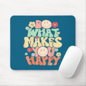 Hemd Was Glücklich Mousepad (Mit Mouse)