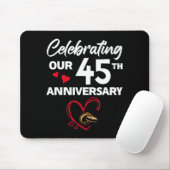 Hemd zum 45. Hochzeitstag 45 Mousepad (Mit Mouse)